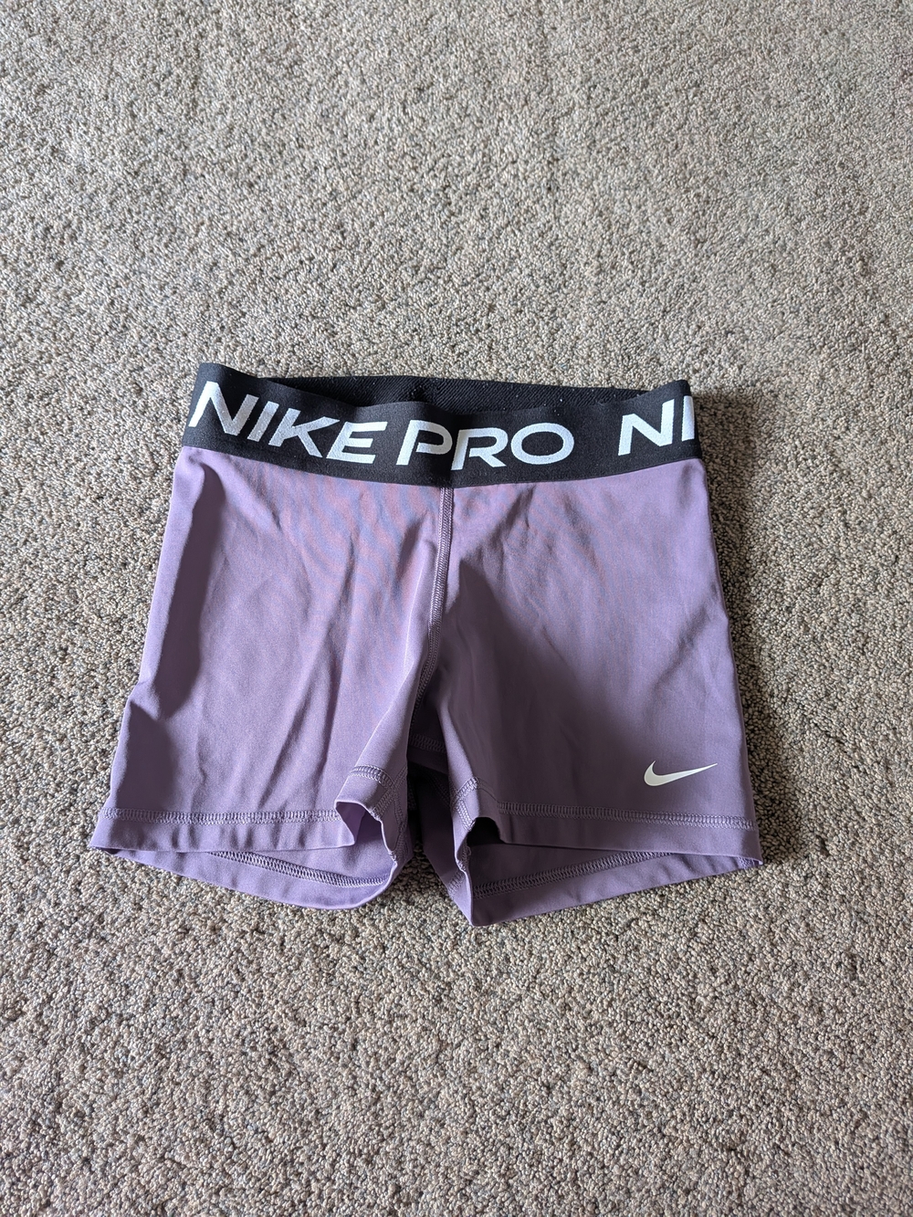 Nike Pro Lavender Women's Athletic Performance Shorts